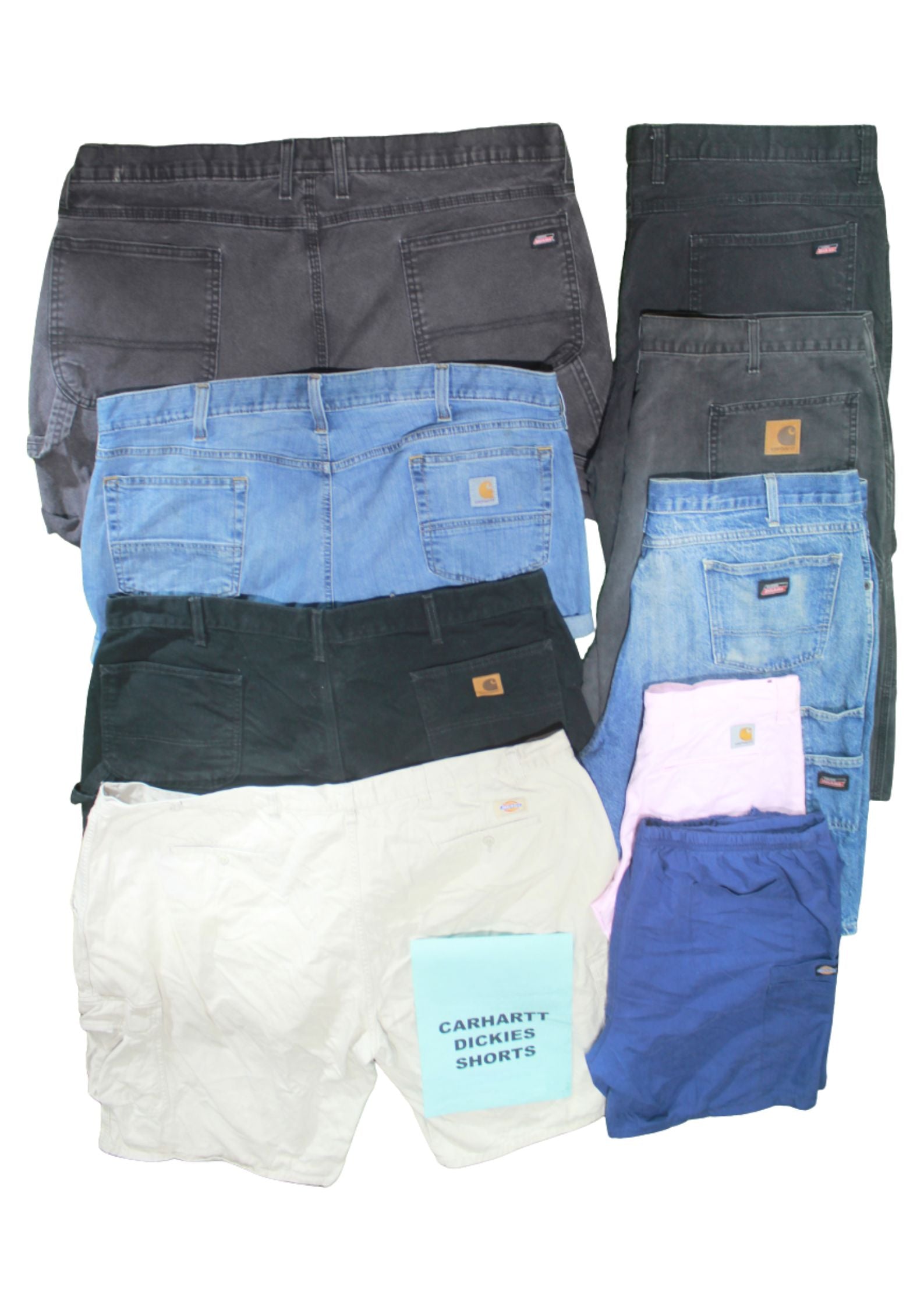 50x CARHARTT DICKIES SHORTS MIX
