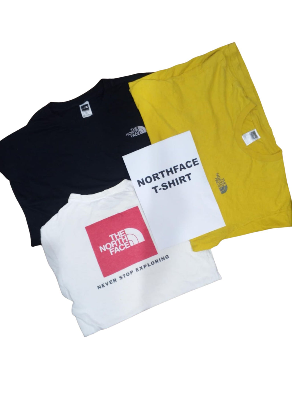 20x NORTH FACE T-SHIRTS MIX