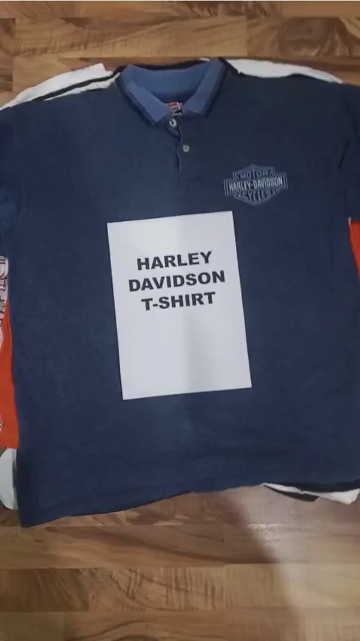20x HARLEY DAVIDSON T-SHIRTS MIX