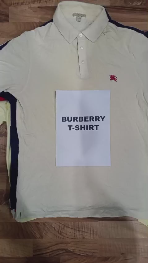 20x BURBERRY T-SHIRTS MIX